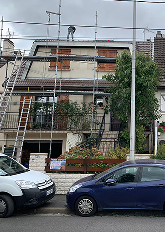 Ravalement de façade à Rosny-sous-Bois (93110) en Seine Saint Denis 93